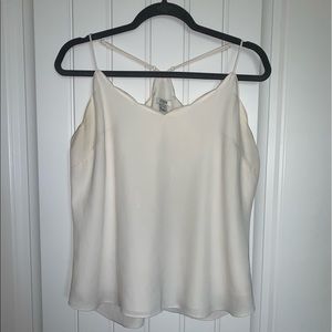 J. Crew scalloped neckline cami